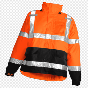 2024 vente en gros haute visibilité sécurité réfléchissant veste d'hiver vêtements de travail combinaison avec sécurité Bomber plus chaud combinaison vêtements - Product Image 1