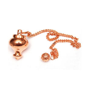 Meilleure qualité, pendule à facettes, vente en gros, pierre précieuse, pendule de guérison, pendule en laiton, pendule en métal - Product Image 1