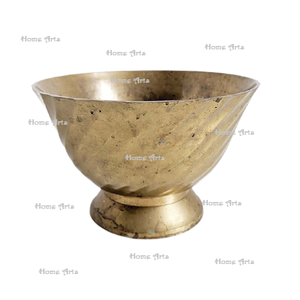 Tazón de chocolate de latón con diseño de tendencia, tazón para servir frutas secas de forma redonda de calidad superior al precio más barato - Product Image 1