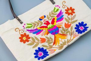 กระเป๋าผ้าปักลายนกสำหรับสตรี OEM - Product Image 3