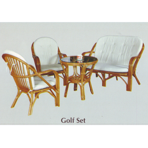 Ensemble d'angle de golf Modern Home Living Kubu en osier pour l'intérieur et l'extérieur Mobilier d'intérieur et d'extérieur élégant - Product Image 1