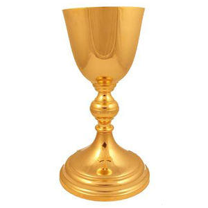 Cáliz de Metal macizo chapado en oro, hecho a mano, venta directa de fábrica, OEM - Product Image 1