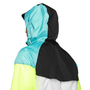 Coupe-vent personnalisé Streetwear Veste de survêtement en jersey Veste coupe-vent coupe-vent en polyester et nylon - Product Image 4