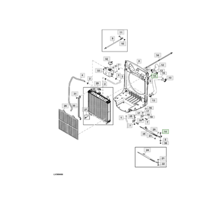 Pièces détachées pour tracteur JD johdeere, numéro de boulon 19M7862 - Product Image 1