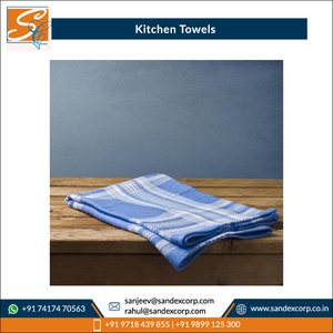 Conceptions personnalisées 100% OEM Toile de coton Serviettes de cuisine en coton personnalisées à prix fiable du fabricant indien - Product Image 4