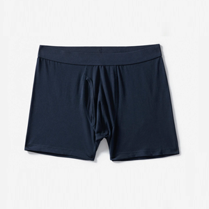 Caleçon taille XL pour hommes haute qualité 100% coton spandex slips tricotés Logo personnalisé grande taille sous-vêtements pour adultes - Product Image 6