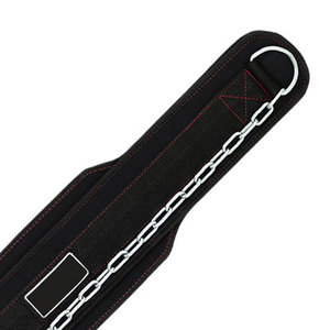 <b>Heavy</b> <b>Duty</b> Comfortable Weightlifting Dip steel <b>chain</b> Belt for Dips and Pull Ups dipping belt With Neoprene Padding - Product Image 5