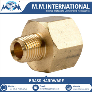 La mejor calidad de latón adaptador hembra de latón forjado reducir adaptadores fontanería tubo roscado Accesorios - Product Image 3