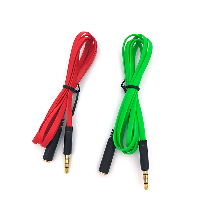 The Fine Quality 3.5mm Audio And Video Extension Cable Stereo Headphone Cord