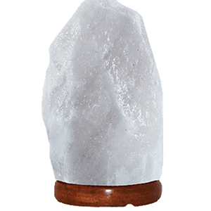 Lampe en sel blanc naturel de l'Himalaya pour la maison et la voiture Feng Shui sculpté amélioration de l'énergie de l'amour artisanat naturel de qualité supérieure - Product Image 2