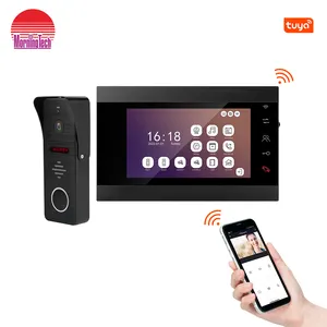 Smart AHD 1080 video campanello per porte citofono di sistema con 7 pollici TFT display per la sicurezza domestica