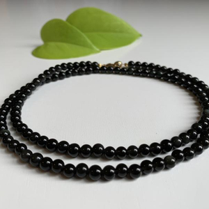 Handmade Happiness <b>Obsidian</b> <b>Necklace</b> - Product Image 1