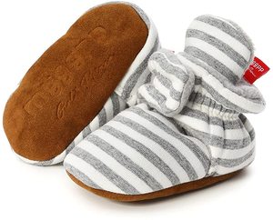 100% Pure Cotton Baby Booties - Best Price 100% Organic Cotton Newborn Infant Baby Girls Baby Booties - Product Image 2