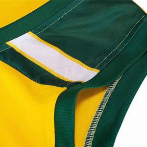 Uniforme de baloncesto de diseño personalizado de alta calidad 100% poliéster de talla grande verano transpirable de secado rápido mejor uniforme deportivo - Product Image 4