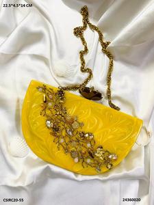 กระเป๋าคลัทช์สำหรับงานราตรีทำจากเรซิ่นดีไซน์หรูหราสำหรับโอกาสพิเศษ - Product Image 5