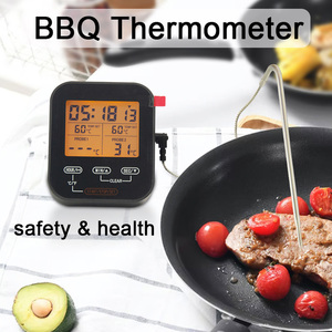 EMAF Household Kitchen Digital <strong>Cooking</strong> <strong>Thermometer</strong> Microwave Oven <strong>Thermometer</strong> 2 Channel Food Bbq Meat <strong>Thermometer</strong> with Backlight - Product Image 2