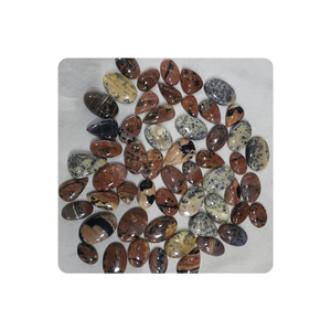 Piedra preciosa suelta de cabujón de ópalo dendrítico Rosa natural hecha a mano de calidad superior con certificado CMA - Product Image 3