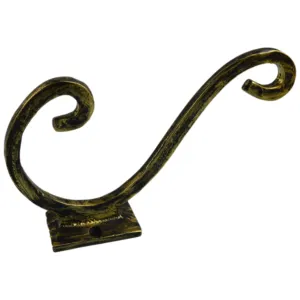 New Fresh Design Door Hooks With Brass Antique Colored Finishing Latest Looking Design And Special Quality Cast Iron Metal