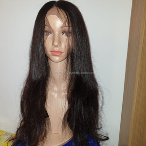 ¡Precio al por mayor! Frente de encaje Peluca de cabello humano paquetes de cabello - Product Image 1