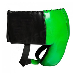 Protège-aine de boxe avec logo personnalisé protecteur en cuir souple respirant pour adultes fabrication pour Taekwondo - Product Image 3