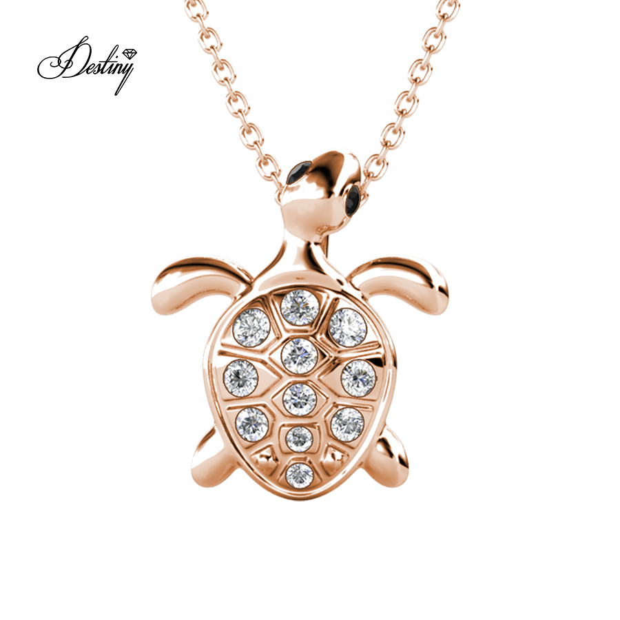 Ottone con Pendente a Forma di Creatura Marina Placcato in Oro Rosa 18k