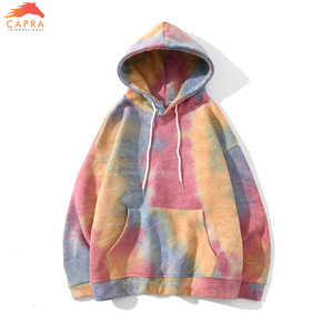 Sudadera con capucha de algodón orgánico personalizada para hombre, chaqueta de invierno sostenible más vendida, patrón sólido, tinte de corbata ecológico, lavado Digital - Product Image 4