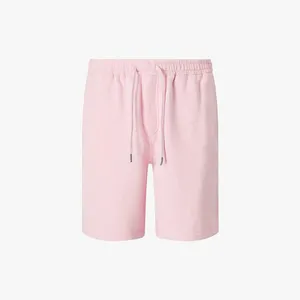 Short de sport bleu marine pour hommes, excellente qualité, en coton polaire, séchage rapide, pour entraînement, Yoga, et plage, OEM, bleu marine