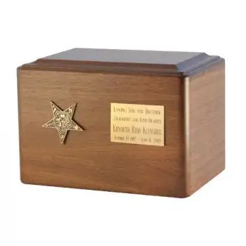 Nieuwste Ontwerp Houten Begrafenisleveranciers Crematie Urn Voor Mensen Handgemaakte As Opbergdoos Menselijke As Pot Voor Aandenken