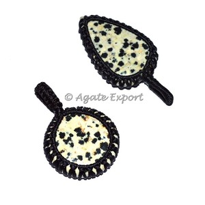 Dálmata de piedra de curación de colgantes - Product Image 2
