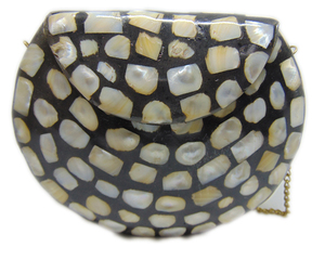 Seenda — pochette ivoire en métal en mère de perle, sac à main de luxe, sac de soirée en diamant pour dames, nouvelle collection - Product Image 1