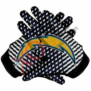 Gants de football américains sur mesure avec poignées respirantes - Product Image 1