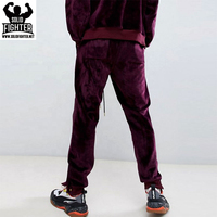 Derniers vêtements de sport unisexes personnalisés Survêtement de gym en velours pour hommes/survêtement Conception sur mesure