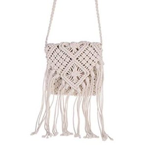 กระเป๋าปอกระเจาทำด้วยมือสไตล์โบฮีเมียนสไตล์มาเฟียกระเป๋าสะพายไหล่เรียบง่ายและทนทานกระเป๋าช้อปปิ้งสำหรับผู้หญิงจากอินเดียราคาขายส่ง - Product Image 4