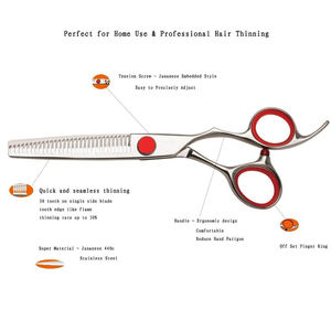 Nueva llegada 2022 Barber corte de pelo adelgazamiento tijeras para salón de pelo tijeras de peluquería tijeras de corte de pelo - Product Image 6