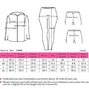 Survêtement personnalisé vintage pour femme grande taille, léger, écologique, réversible, sweat-shirt extensible dans quatre directions - Product Image 4