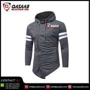Top Quality Grey-Color Plus-Size <b>Men's</b> Sportswear Zipper <b>Jacket</b> Coat Autumn and Winter Fashion Clothing Longed Hoodies - Product Image 3