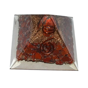Best Saler of Jasper Orgone Pyramids with Jasper Point : Jasper Orgone Pyramids with Jasper Point for Sale - Product Image 1