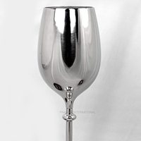 Seau à glace de champagne 33 oz 50 oz, fait à la main, avec support, nouveauté
