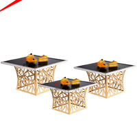 Présentoir à gâteaux de restaurant, décoration de table à desserts, salon de beauté pour restaurant, buffet, 1 pièce