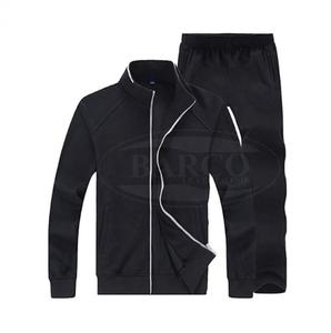 Chándal deportivo para hombre, chándal de algodón y forro polar, de cuero, venta al por mayor - Product Image 1