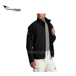 New Softshell Jacket Custom Design Winter <b>Work</b> Wear Men's Windproof Waterproof <b>Fleece</b> Zip up Soft Shell Jacket - Product Image 4