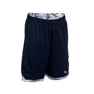 Pantalones cortos de baloncesto reversibles venta al por mayor de fábrica cosidos pantalones cortos de bolsillo de baloncesto 24-25 temporada - Product Image 4