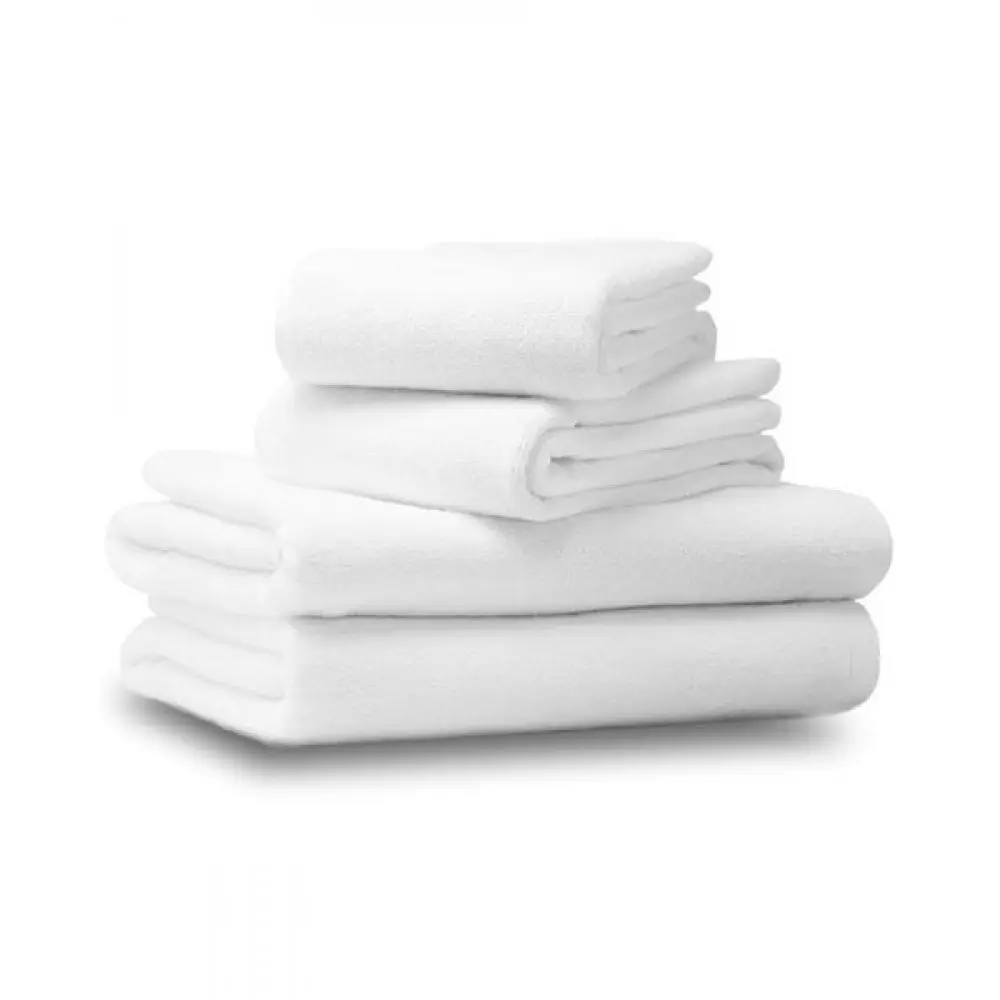 Высококачественное белое гимнастическое полотенце из египетского хлопка размером 30X70 см