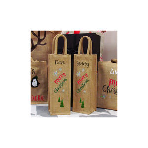 Hot Selling Offer Product Jute <b>Wine</b> Bottle <b>Bags</b> Buy at Factory Price - Product Image 1