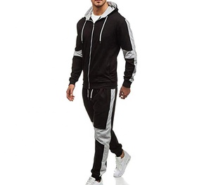 Chándales de alta calidad para hombre, ropa deportiva con bolsillo en chaqueta - Product Image 1