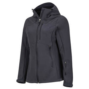 Gran oferta 2022 estilo invierno moda señoras cremallera completa suave Shell chaqueta a prueba de viento para la temporada de invierno - Product Image 3