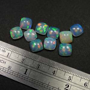 Ópalo etíope Natural cuadrado de 3mm, venta al por mayor, precio de fábrica, piedras preciosas sueltas de alta calidad, Ópalo NATURAL WELO ETHIOPIAN - Product Image 2