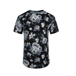 เสื้อยืดคอกลมคุณภาพสูง 100% ผ้าฝ้าย พิมพ์ลายดอกไม้ด้วยเทคนิคซิลค์สกรีน เป็นมิตรต่อสิ่งแวดล้อม แขนสั้น ผ้าถัก สำหรับส่งออก - Product Image 6