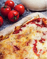 220G Italiaanse Bevroren Pizza Margherita Rechthoekige Made In Italië Bevroren Pizza