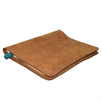 Cuaderno de Cuero Genuino Hecho a Mano, Tamaño A5, Mini Diario Vintage, Encuadernación Cosida, Hojas Sueltas, Colección de Cuadernos de Regalo